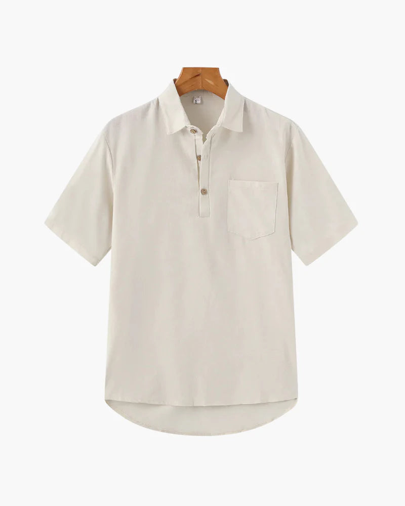 Linen Polo Old Money