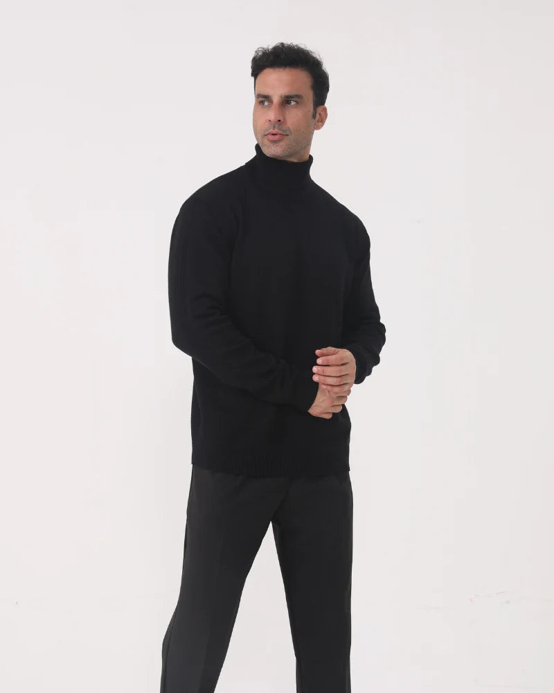 Merino Wool Turtleneck Old Money Dandimos