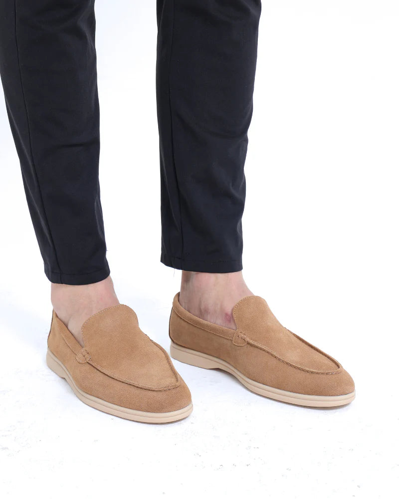 Old Money Premium Suede Loafers Dandimos